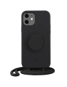 Etui Just Elegance PopGrip Apple iPhone 11/XR negru/black 30042