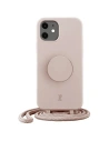 Etui Just Elegance PopGrip Apple iPhone 11/XR roz deschis/rose breath 30043