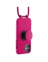 Hurtownia GSM - Etui Just Elegance PopGrip Apple iPhone 11/XR rózsaszín/orchidea virág 30045 - JEC63 - {ean13} - Hurt