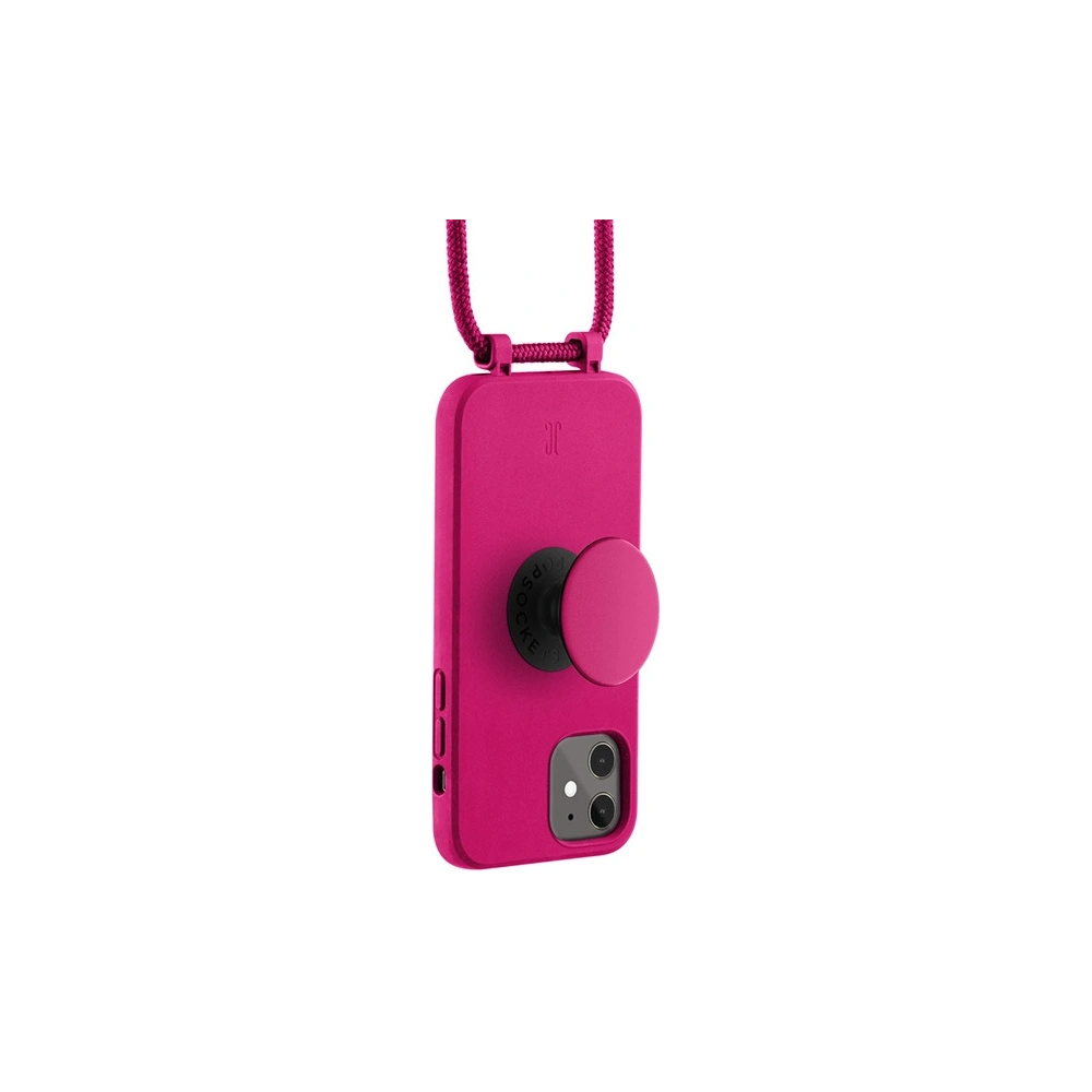 Hurtownia GSM - Etui Just Elegance PopGrip Apple iPhone 11/XR rózsaszín/orchidea virág 30045 - JEC63 - {ean13} - Hurt