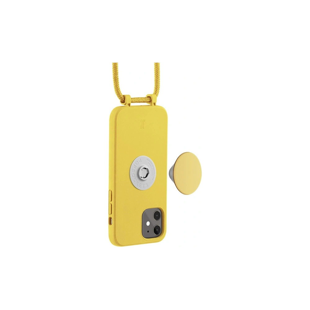 Hurtownia GSM - Etui Just Elegance PopGrip Apple iPhone 11/XR sárga/róka láb 30046 - JEC65 - {ean13} - Hurt