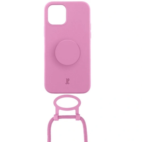 Etui Just Elegance PopGrip Apple iPhone 12 Pro Max pastelowy różowy/pastel pink 30162 AW/SS2