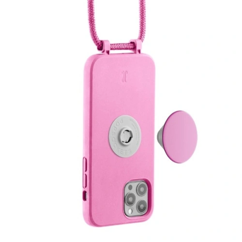Etui Just Elegance PopGrip Apple iPhone 12 Pro Max pastelowy różowy/pastel pink 30162 AW/SS2