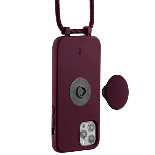 Etui Just Elegance PopGrip Apple iPhone 12/12 Pro classic wine 30033