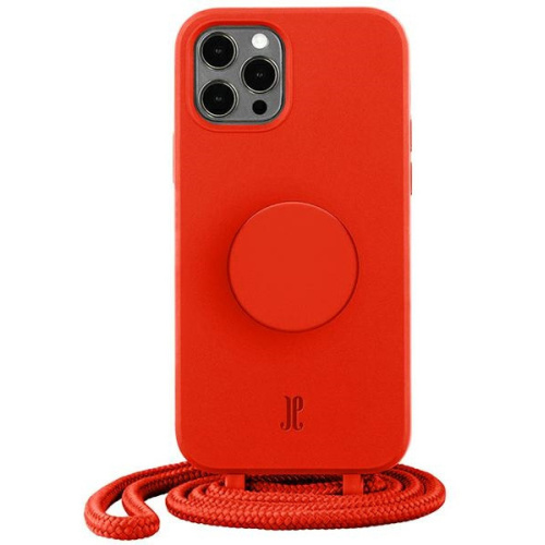 Just Elegance Distributor - 4062519300343 - JEC77 - Just Elegance PopGrip Apple iPhone 12/12 Pro red 30034 - B2B homescreen