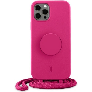 Hurtownia GSM - Etui Just Elegance PopGrip Apple iPhone 12/12 Pro růžový/orchidej květ 30090 - JEC82 - {ean13} - Hurt