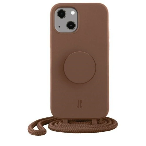 Etui Just Elegance PopGrip Apple iPhone 13 brązowy /brown sugar 30131 AW/SS23