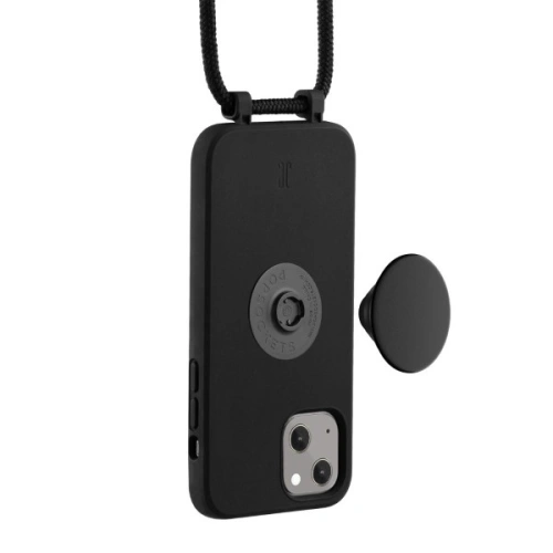 Etui Just Elegance PopGrip Apple iPhone 13 czarny /black 30129 AW/SS23
