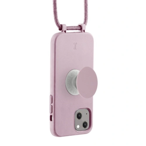 Etui Just Elegance PopGrip Apple iPhone 13 jasno różowy/rose breath 30185 AW/SS23