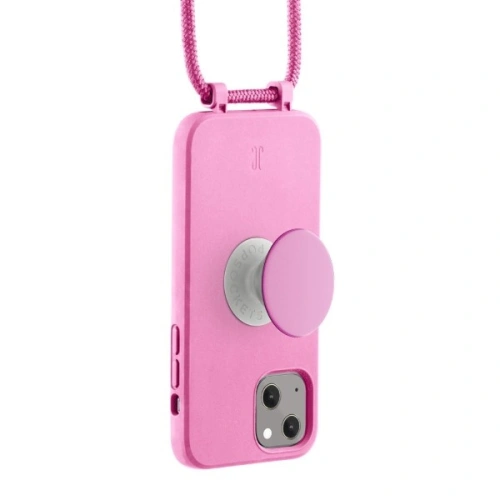 Etui Just Elegance PopGrip Apple iPhone 13 pastelowy różowy/pastel pink 30130 AW/SS23