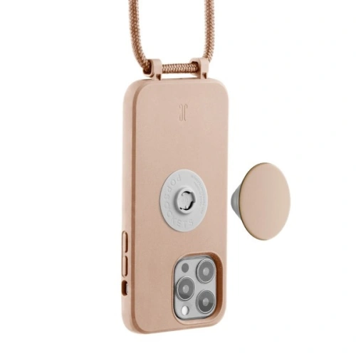 Etui Just Elegance PopGrip Apple iPhone 13 Pro Max beżowy/beige 30178 AW/SS23
