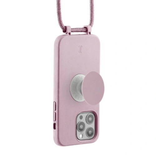 Etui Just Elegance PopGrip Apple iPhone 13 Pro Max jasno różowy/rose breath 30187 AW/SS23