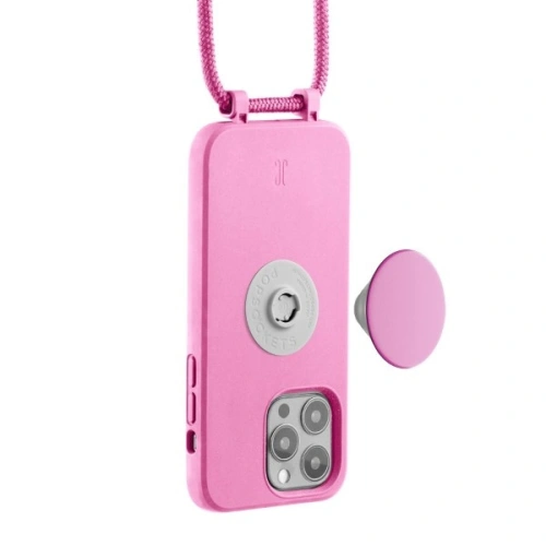 Etui Just Elegance PopGrip Apple iPhone 13 Pro Max pastelowy różowy/pastel pink 30138 AW/SS23