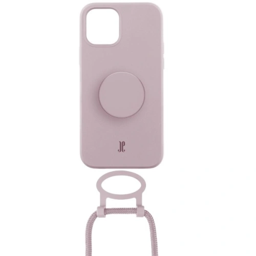 Etui Just Elegance PopGrip Apple iPhone 14 jasno różowy/rose breath 30188 AW/SS23