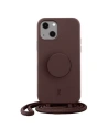 Etui Just Elegance PopGrip Apple iPhone 14 Plus / 15 Plus truflowy/truffle 30172