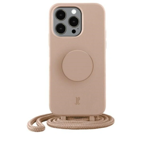 Etui Just Elegance PopGrip Apple iPhone 14 Pro beżowy/beige 30180 AW/SS23