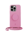 Etui Just Elegance PopGrip Apple iPhone 14 Pro pastelowy różowy/pastel pink 30146 AW/SS2