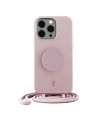 Etui Just Elegance PopGrip Apple iPhone 14 Pro Max jasno rózowy/rose breath 30191