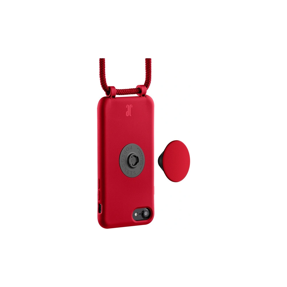 Hurtownia GSM - Just Elegance Apple Case PopGrip iPhone SE 2022/SE 2020/8/7 rot/cyberrot 30009 - JEC139 - {ean13} - Hurt