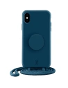 Etui Just Elegance PopGrip Apple iPhone XS/X granat/blue sapphire 30018