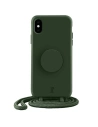 Hurtownia GSM - Etui Just Elegance PopGrip Apple iPhone XS/X verde/terenuri mai verzi 30015 - JEC148 - {ean13} - Hurt