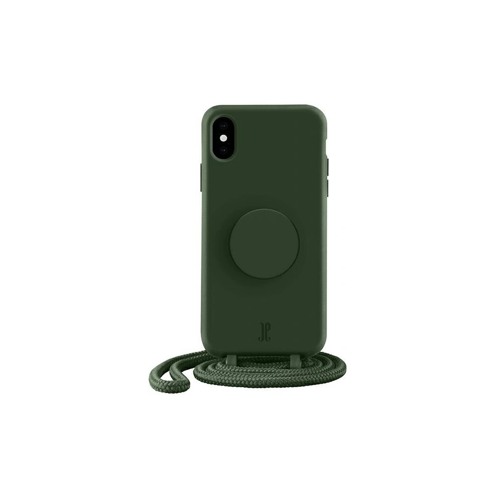 Hurtownia GSM - Etui Just Elegance PopGrip Apple iPhone XS/X verde/terenuri mai verzi 30015 - JEC148 - {ean13} - Hurt
