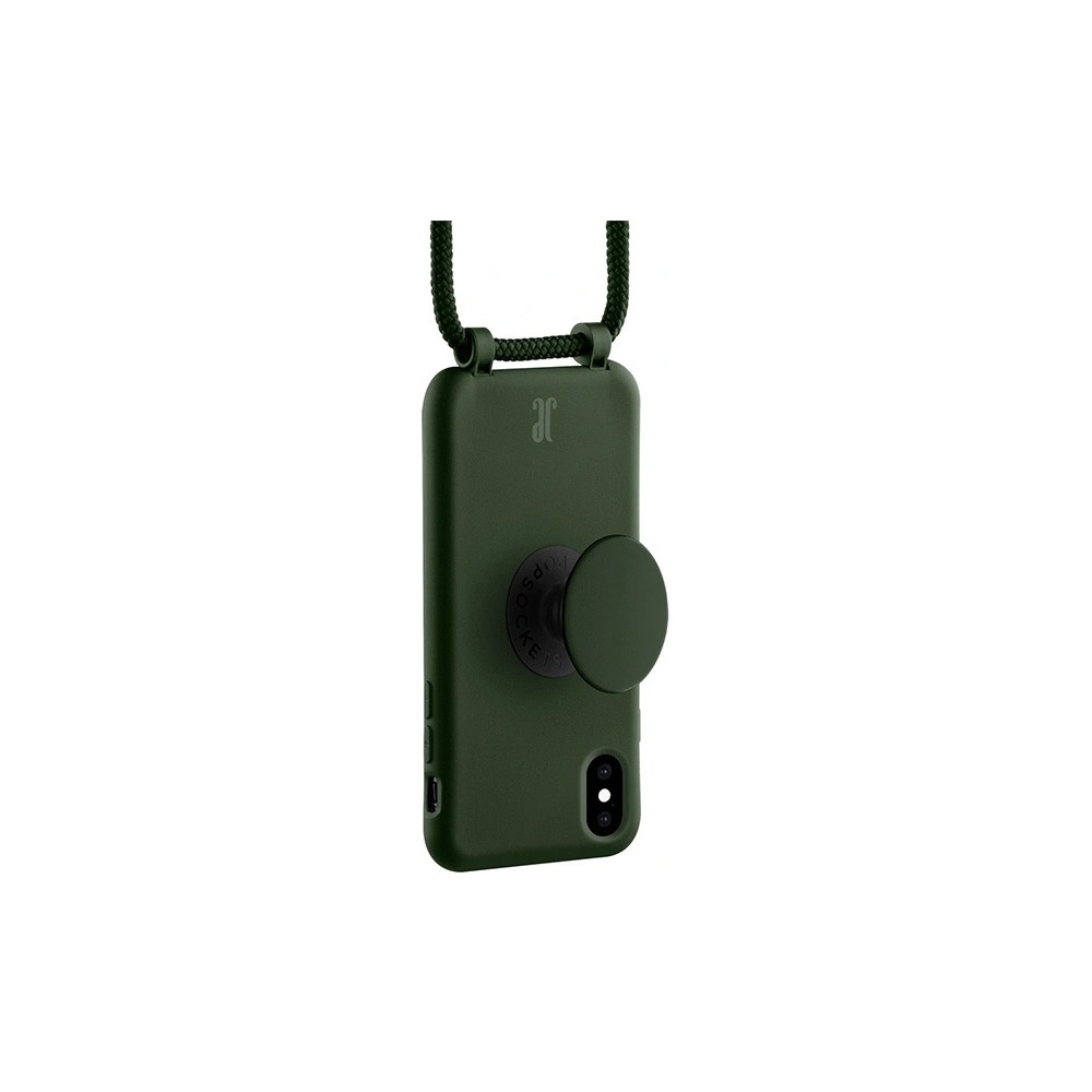 Hurtownia GSM - Etui Just Elegance PopGrip Apple iPhone XS/X verde/terenuri mai verzi 30015 - JEC148 - {ean13} - Hurt