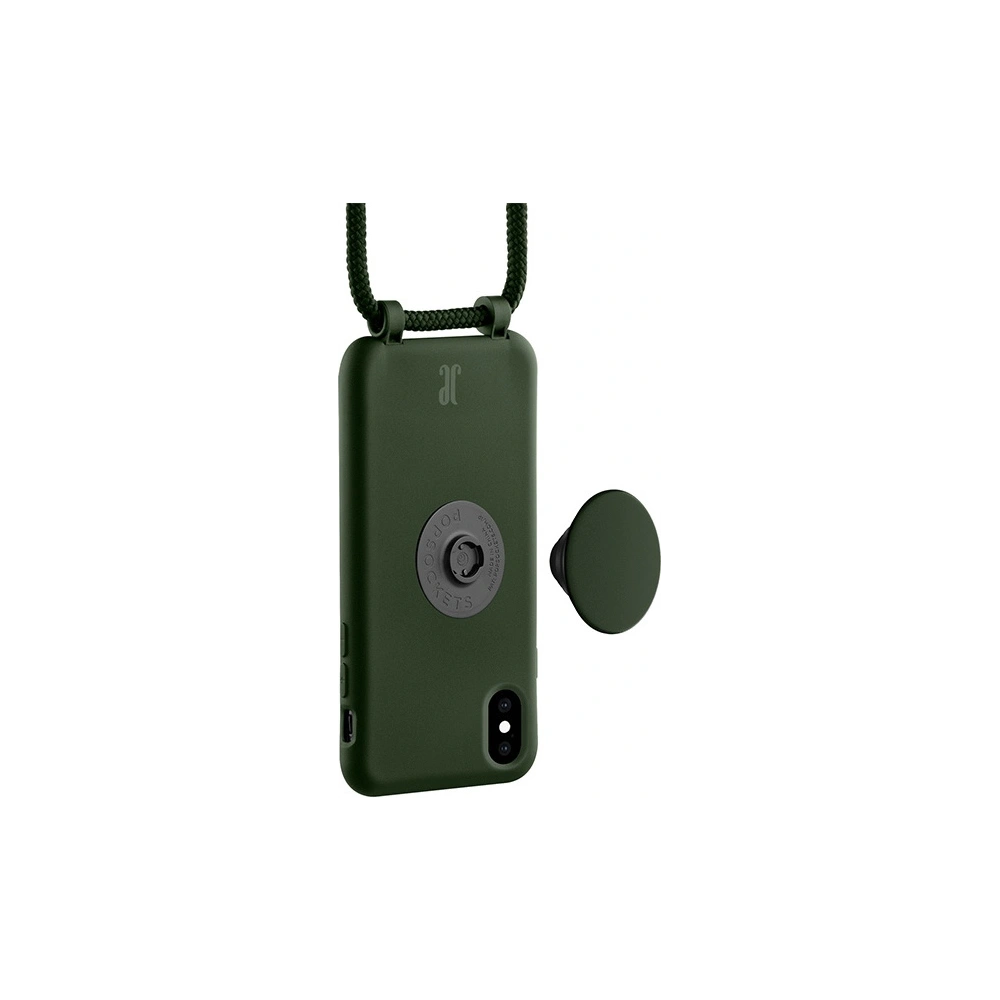 Hurtownia GSM - Etui Just Elegance PopGrip Apple iPhone XS/X zelený/greener pastures 30015 - JEC148 - {ean13} - Hurt