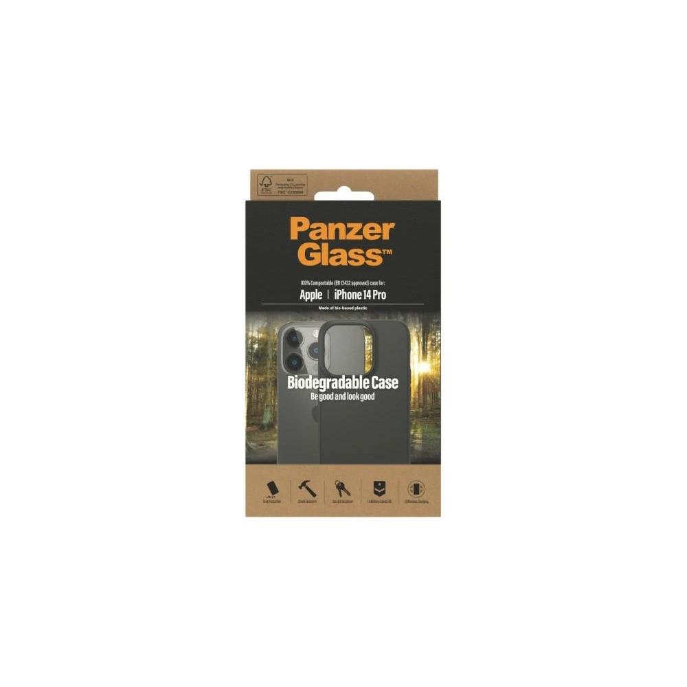 Wholesale PanzerGlass Biodegradable Case Apple iPhone 14 Pro black 0418 - PZG17 - {ean13} - Hurt