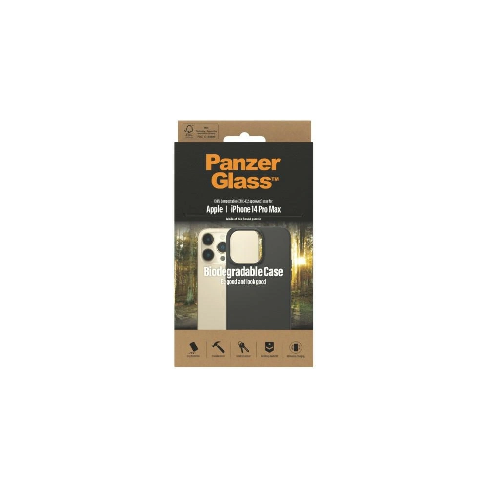 Wholesale PanzerGlass Biodegradable Case Apple iPhone 14 Pro Max black 0420 - PZG18 - {ean13} - Hurt