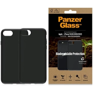 Hurtownia GSM - Etui PanzerGlass Biológiailag lebomló tok Apple iPhone SE 2022/SE 2020/8/7 fekete/black 0346 - PZG20 - {ean13} - Hurt