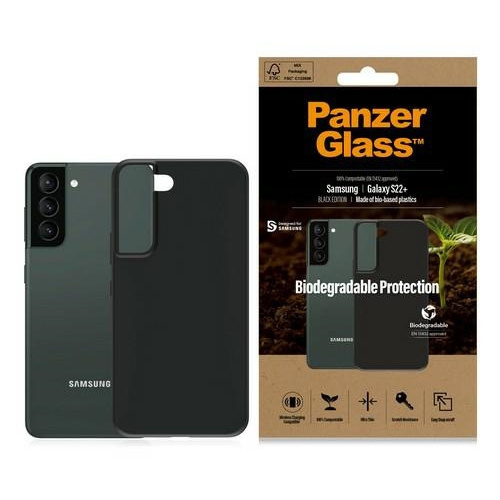 Hurtownia PanzerGlass - 5711724003752 - PZG21 - Etui PanzerGlass Biodegradable Case Samsung Galaxy S22+ Plus czarny/black 0375 - B2B homescreen