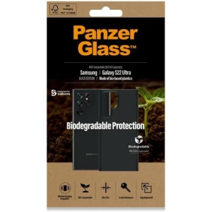 Hurtownia GSM - Etui PanzerGlass biologicky rozložitelné pouzdro Samsung Galaxy S22 Ultra černé/black 0376 - PZG23 - {ean13} - Hurt