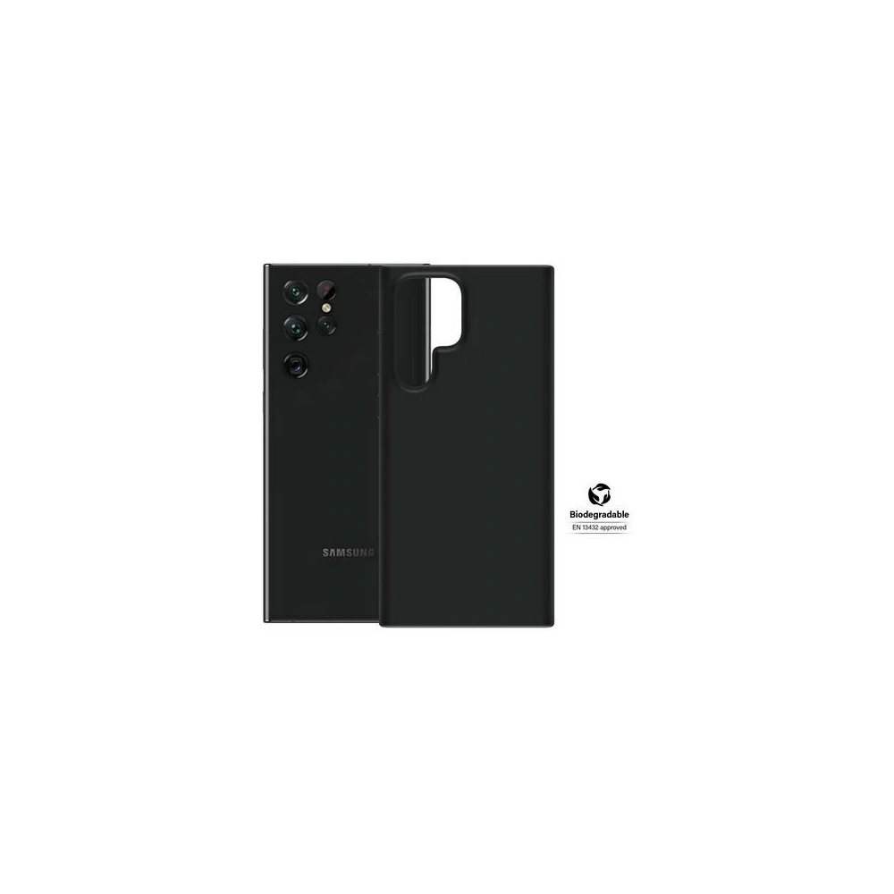 Hurtownia GSM - Etui PanzerGlass biologicky rozložitelné pouzdro Samsung Galaxy S22 Ultra černé/black 0376 - PZG23 - {ean13} - Hurt