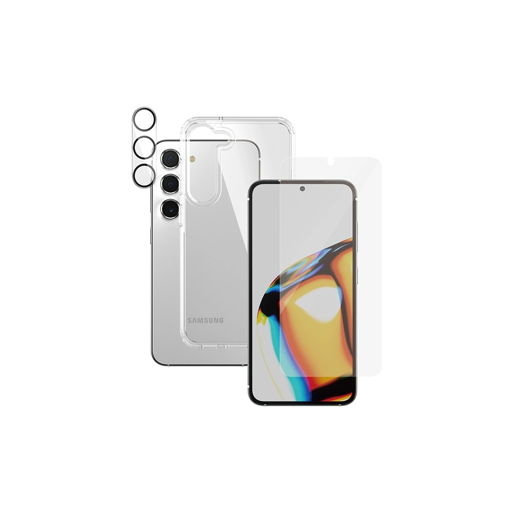 Hurtownia GSM - Zestav PanzerGlass Bundle 3in1 Samsung Galaxy S23 Hardcase + Ochranné sklo + Objektiv fotoaparátu 0433+7315 - PZG24 - {ean13} - Hurt