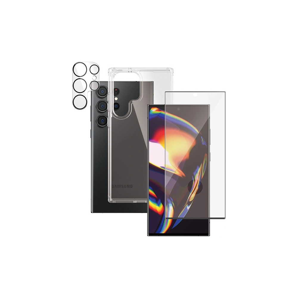 Hurtownia GSM - Zestav PanzerGlass Bundle 3in1 Samsung Galaxy S23 Ultra Hardcase + Protector de Ecran + Obiectiv pentru Cameră 0435+7317 - PZG25 - {ean13} - Hurt