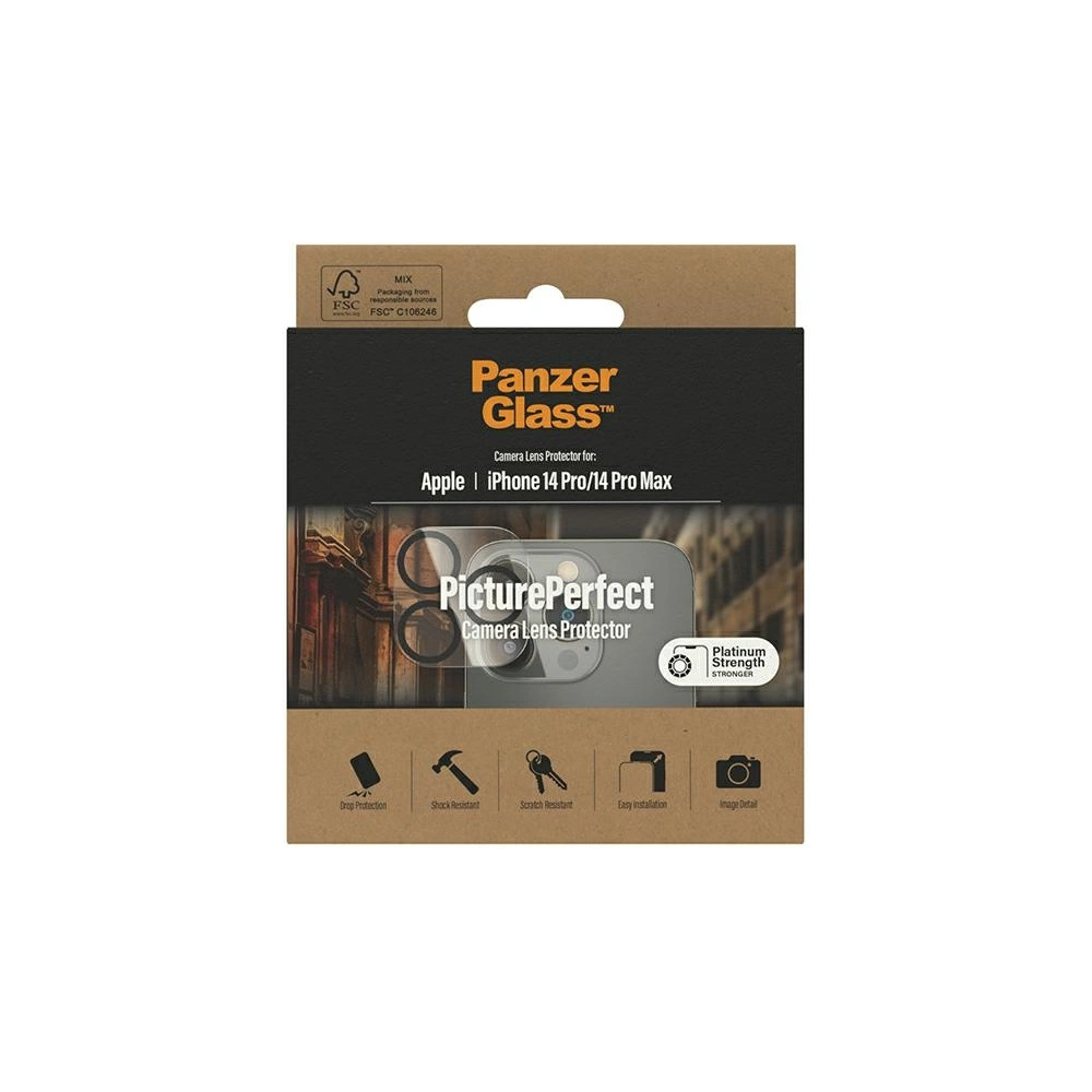 Wholesale PanzerGlass Camera Protector Apple iPhone 14 Pro/14 Pro Max Platinium Strength 0400 - PZG30 - {ean13} - Hurt