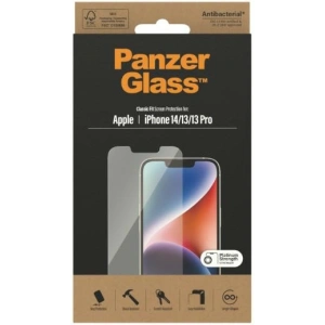Szkło hartowane PanzerGlass Classic Fit Apple iPhone 14/13/13 Pro Screen Protection Antibacterial 2767