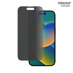Hurtownia GSM - Sticlă întărită PanzerGlass Classic Fit Apple iPhone 14 Pro Protecție Ecran Privat Antibacterian P2768 - PZG33 - {ean13} - Hurt