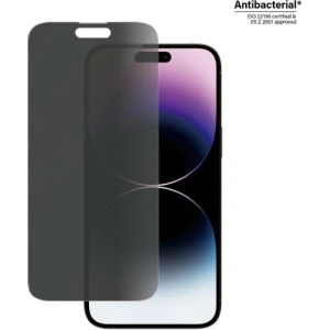 Hurtownia GSM - Gehärtetes Glas PanzerGlass Classic Fit Apple iPhone 14 Pro Max Datenschutzbildschirm Schutz Antibakteriell P2770 - PZG35 - {ean13} - Hurt