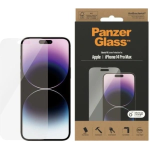 Hurtownia GSM - Gehärtetes Glas PanzerGlass Classic Fit Apple iPhone 14 Pro Max Bildschirmsschutz Antibakteriell 2770 - PZG36 - {ean13} - Hurt