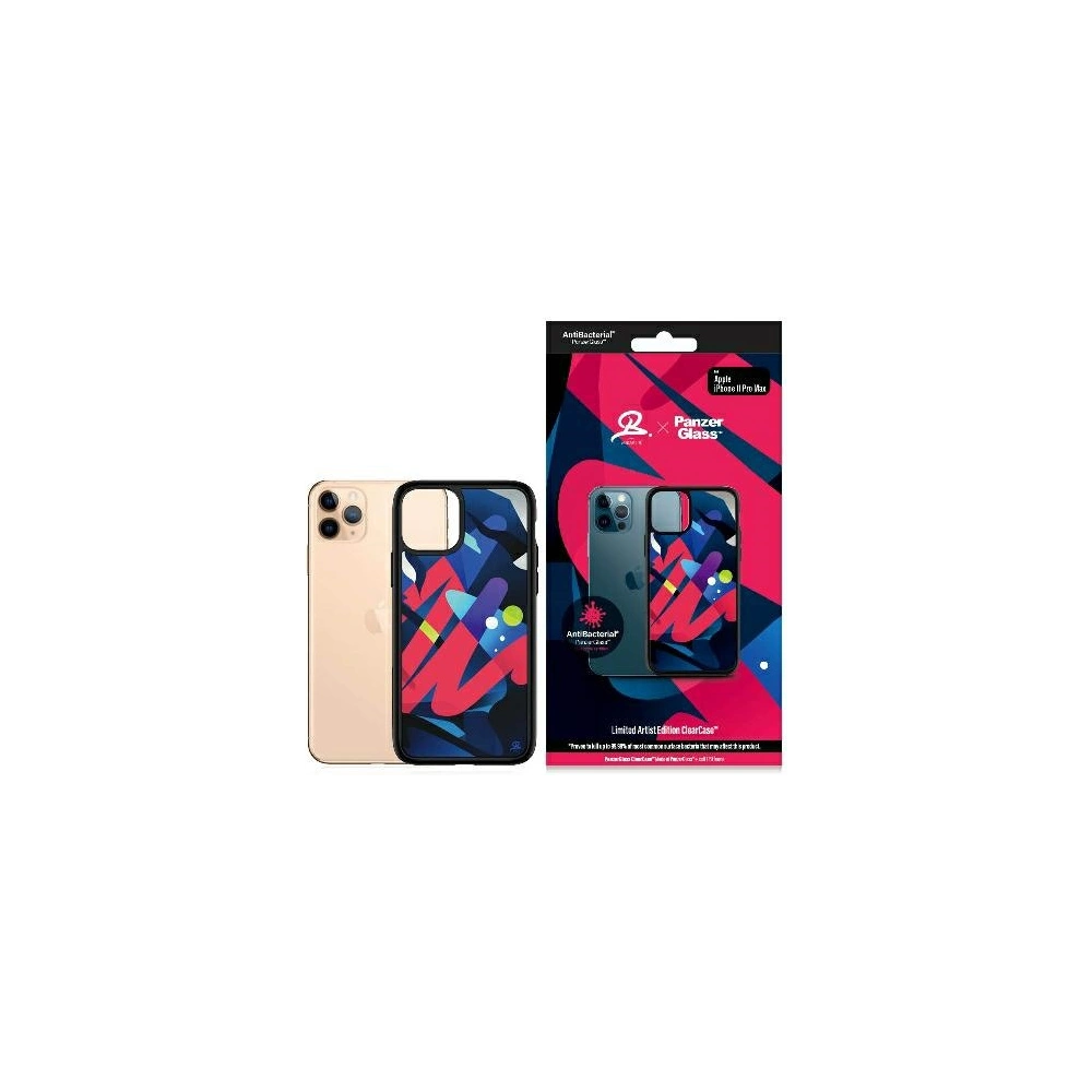 Hurtownia GSM - Etui PanzerGlass ClearCase Apple iPhone 11 Pro Max Mikael B Limited Artist Edition Antibacterian - PZG44 - {ean13} - Hurt