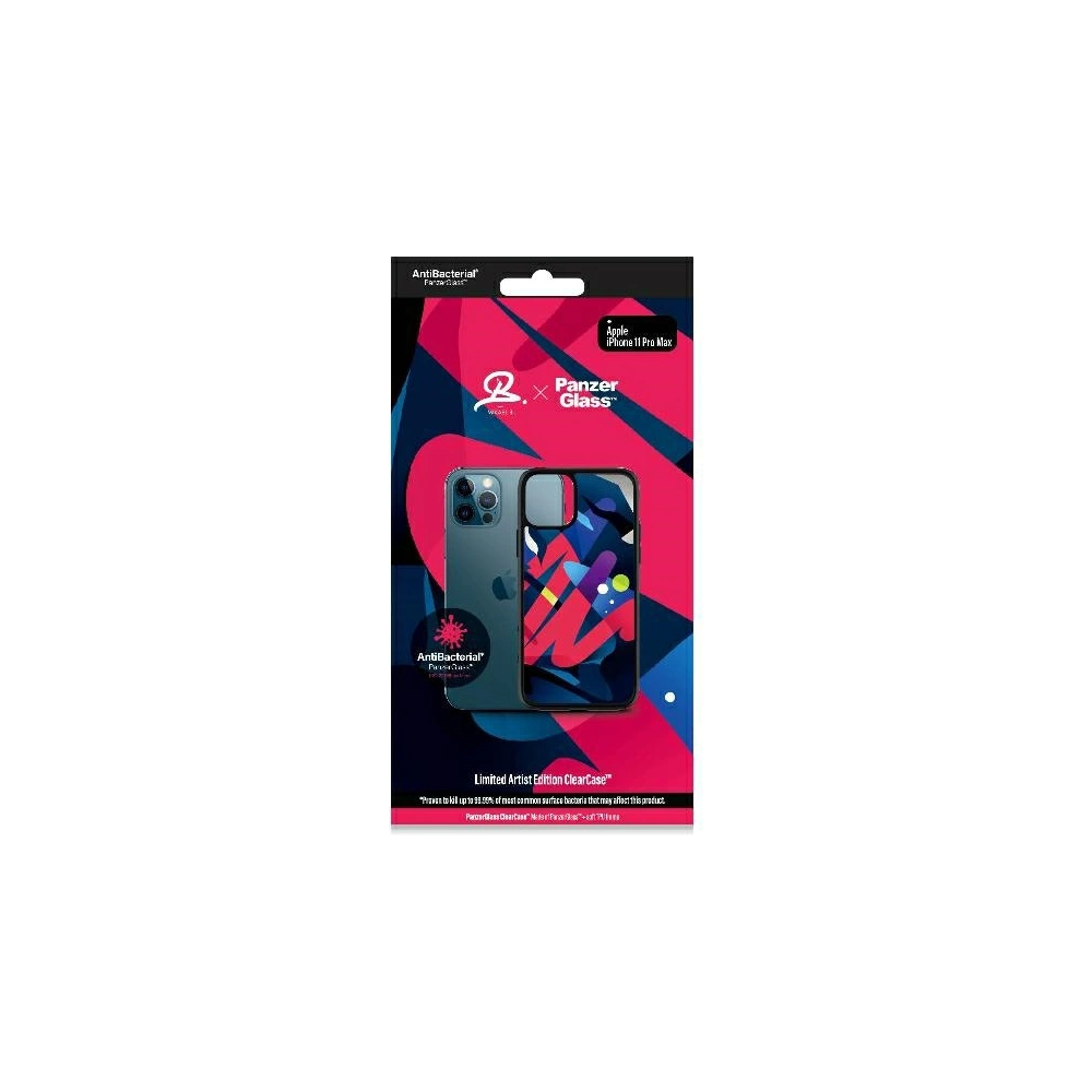 Hurtownia GSM - Etui PanzerGlass ClearCase Apple iPhone 11 Pro Max Mikael B Limited Artist Edition Antibakteriális - PZG44 - {ean13} - Hurt