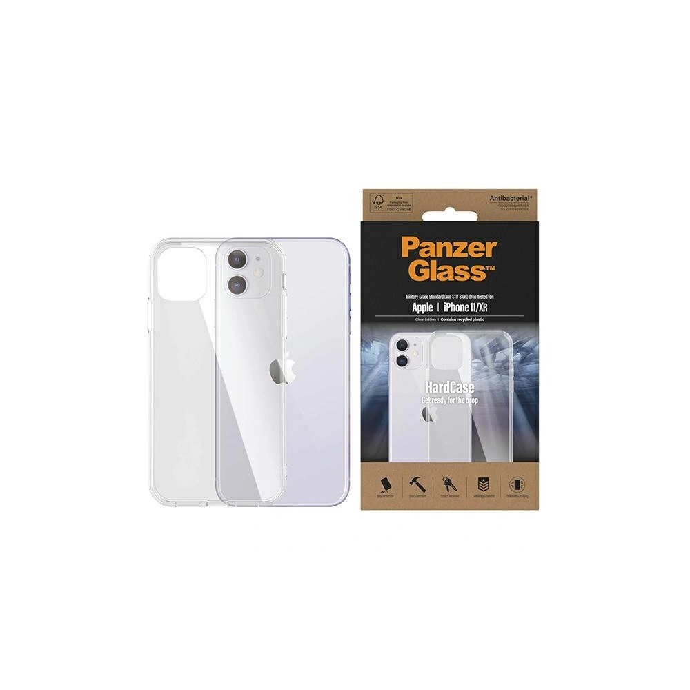 Hurtownia GSM - Tok PanzerGlass ClearCase Apple iPhone 11/XR Antibakteriális katonai minőségű átlátszó 0426 - PZG48 - {ean13} - Hurt
