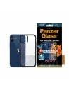 Etui PanzerGlass ClearCase Apple iPhone 12 mini Antibacterial negru/black