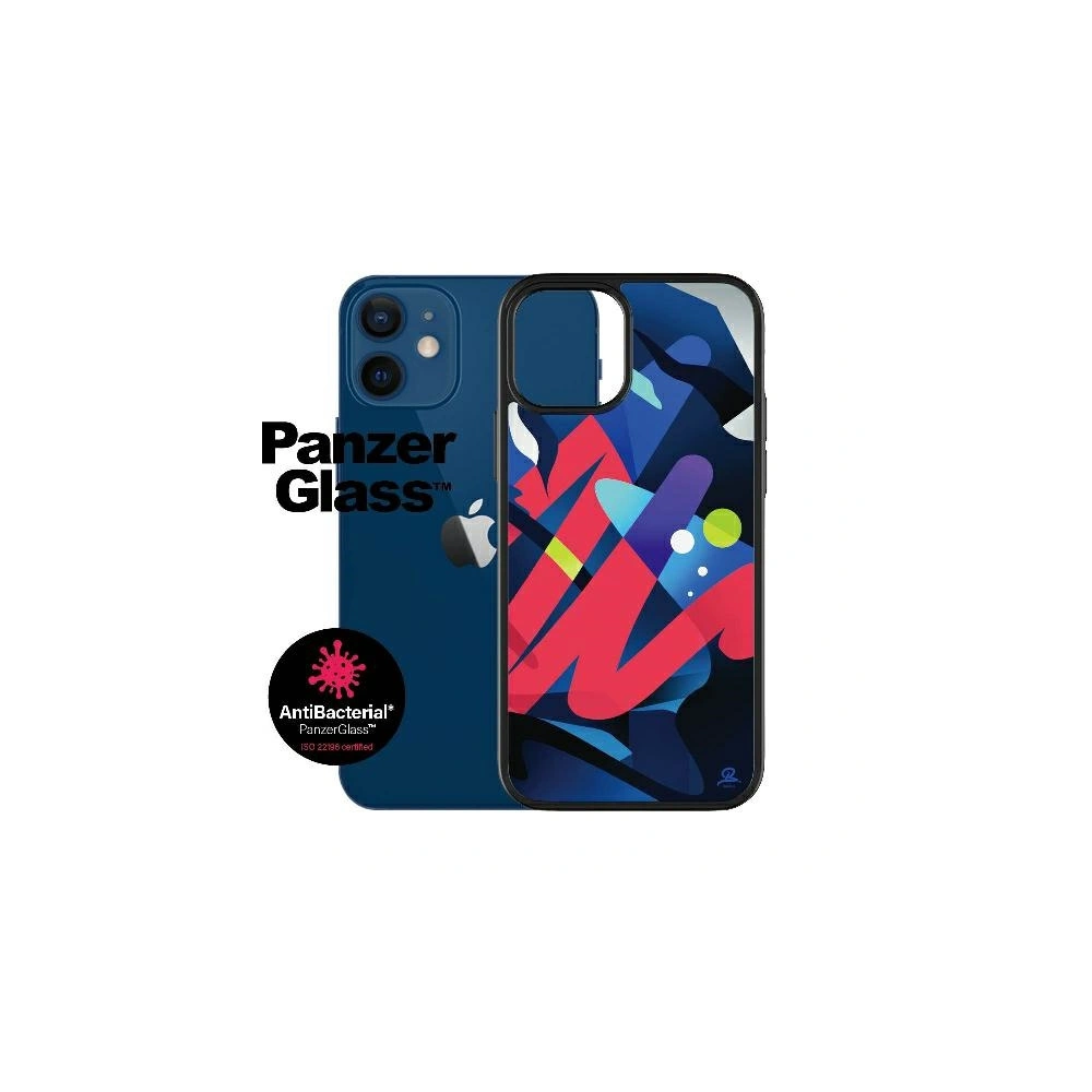 Hurtownia GSM - Etui PanzerGlass ClearCase Apple iPhone 12 mini Mikael B Ediția Limitată Artist Antibacterian - PZG51 - {ean13} - Hurt