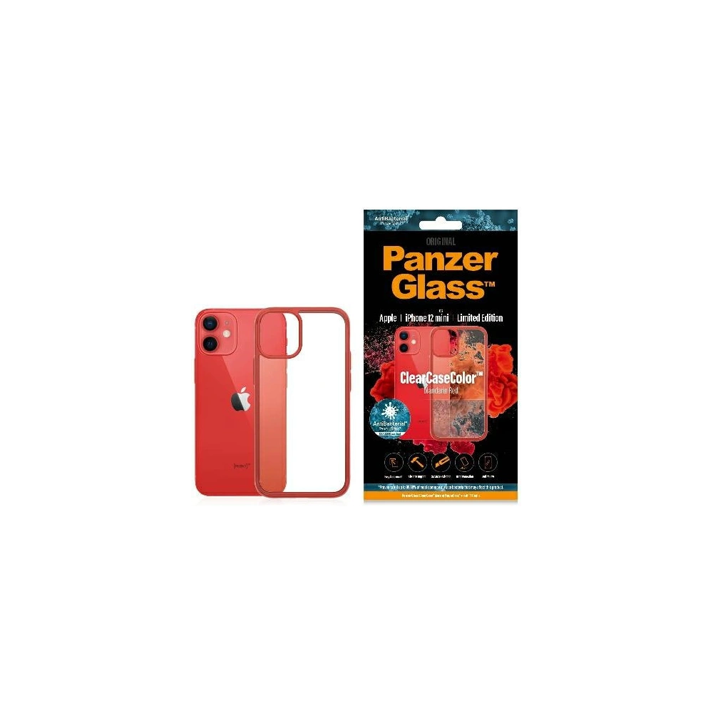 Hurtownia GSM - Etui PanzerGlass ClearCase Apple iPhone 12 mini Mandarinrot AB - PZG52 - {ean13} - Hurt