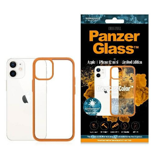 Hurtownia PanzerGlass - 5711724002823 - PZG53 - Etui PanzerGlass ClearCase Apple iPhone 12 mini Orange AB - B2B homescreen