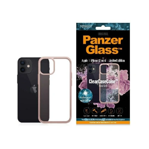 Etui PanzerGlass ClearCase Apple iPhone 12 mini Rose Gold AB