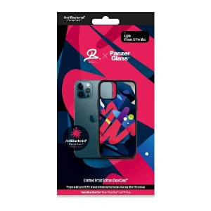 Hurtownia GSM - Etui PanzerGlass ClearCase Apple iPhone 12 Pro Max Mikael B Limited Artist Edition Antibakteriální - PZG56 - {ean13} - Hurt